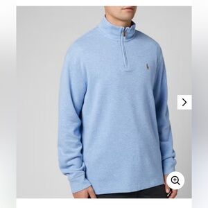 Polo Ralph Lauren Men's Estate Rib Half Zip Pullover - Jamaica Heather
